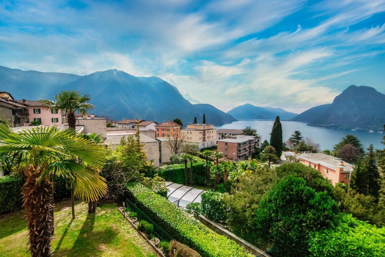 Goccia Di Lago Lake View Lugano Exteriör bild